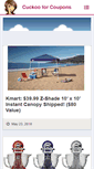 Mobile Screenshot of cuckooforcoupondeals.com